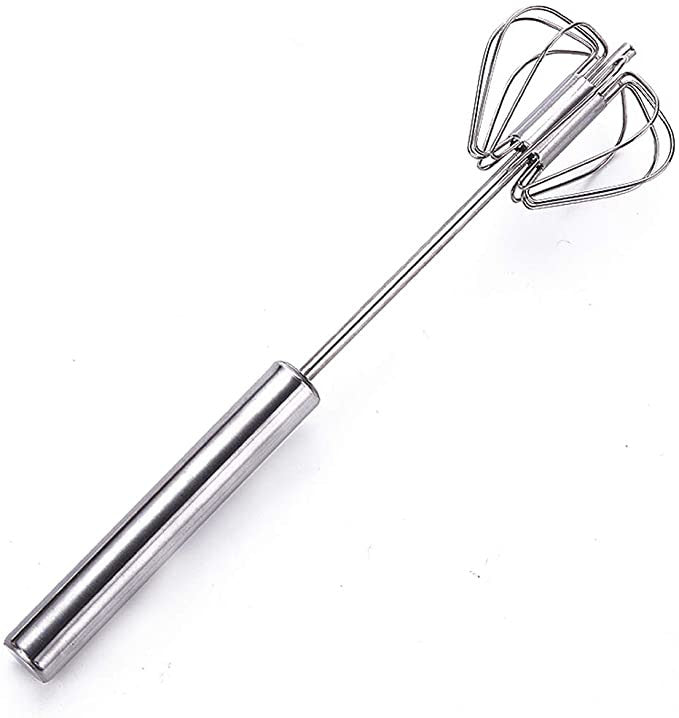 ¡BATIDORA MANUAL ACERO INOXIDABLE!