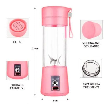 ¡LICUADORA PORTATIL RECARGABLE!