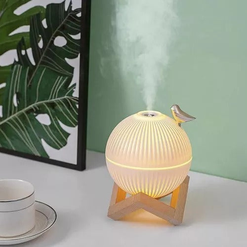 ¡LAMPARA HUMIDIFICADOR DE ESFERA CON BASE!