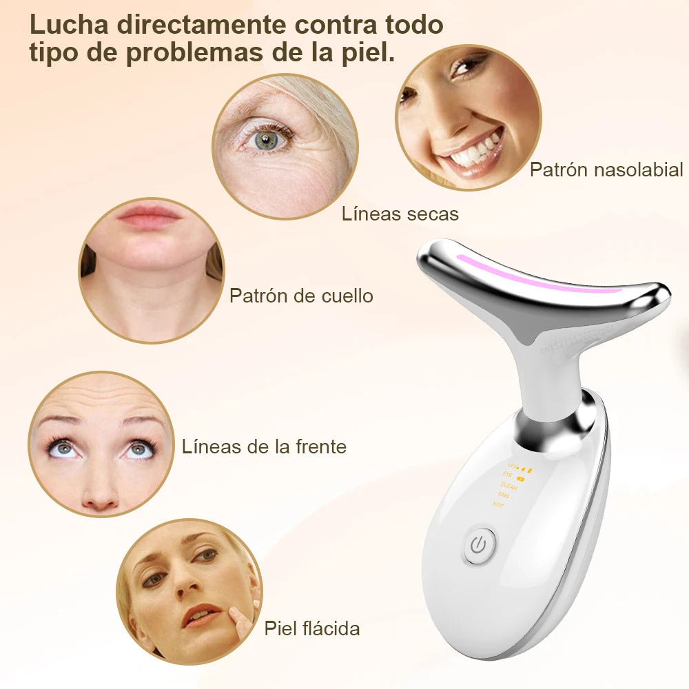 ¡MASAJEADOR FACIAL REDUCTOR DE PAPADA!