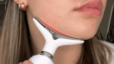 ¡MASAJEADOR FACIAL REDUCTOR DE PAPADA!