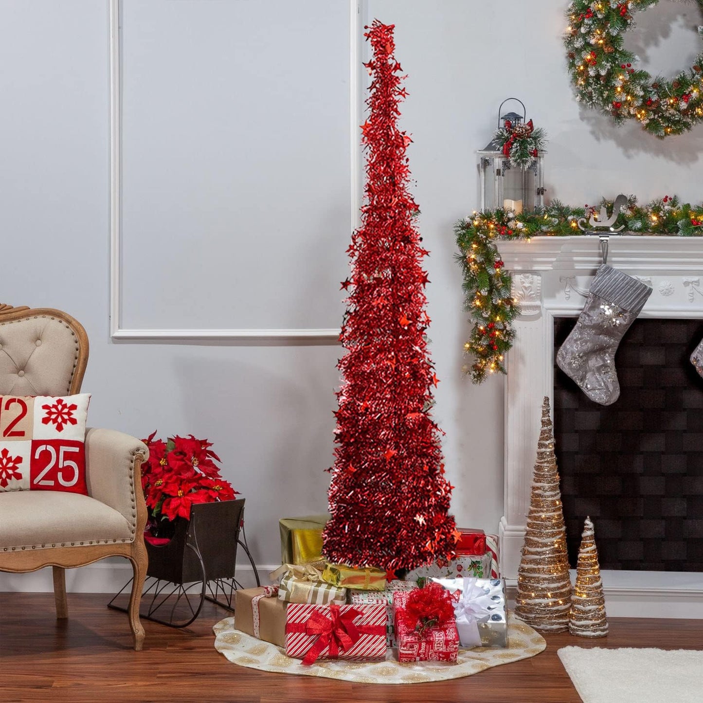 ¡ARBOL DE NAVIDAD PLEGABLE!