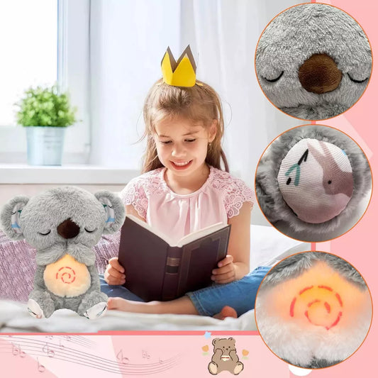 ¡PELUCHE KOALA QUE RESPIRA Y TRANQUILIZA!