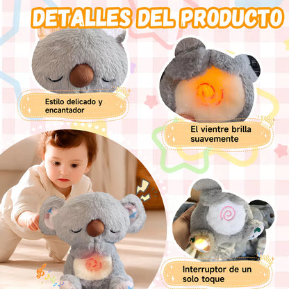 ¡PELUCHE KOALA QUE RESPIRA Y TRANQUILIZA!