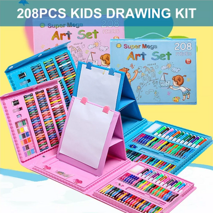 ¡SET DE ARTE DE 208 PIEZAS!