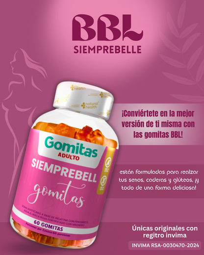 ¡GOMITAS BBL AGUAJE + OBSEQUIO!