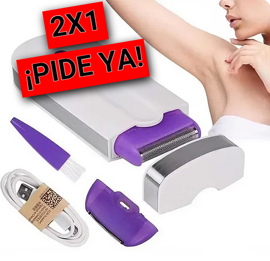 ¡2x1 DEPILADORA CORPORAL ELÉCTRICA UNISEX!