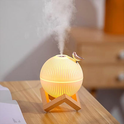 ¡LAMPARA HUMIDIFICADOR DE ESFERA CON BASE!