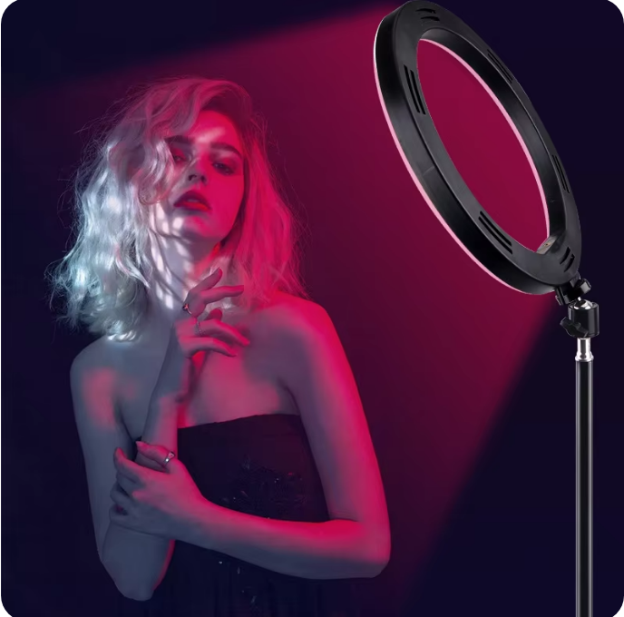 ¡ARO DE LUZ RGB LED FLASH!