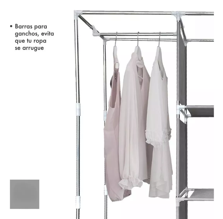 ¡ARMARIO PLEGABLE DE 3 COMPARTIMENTOS!