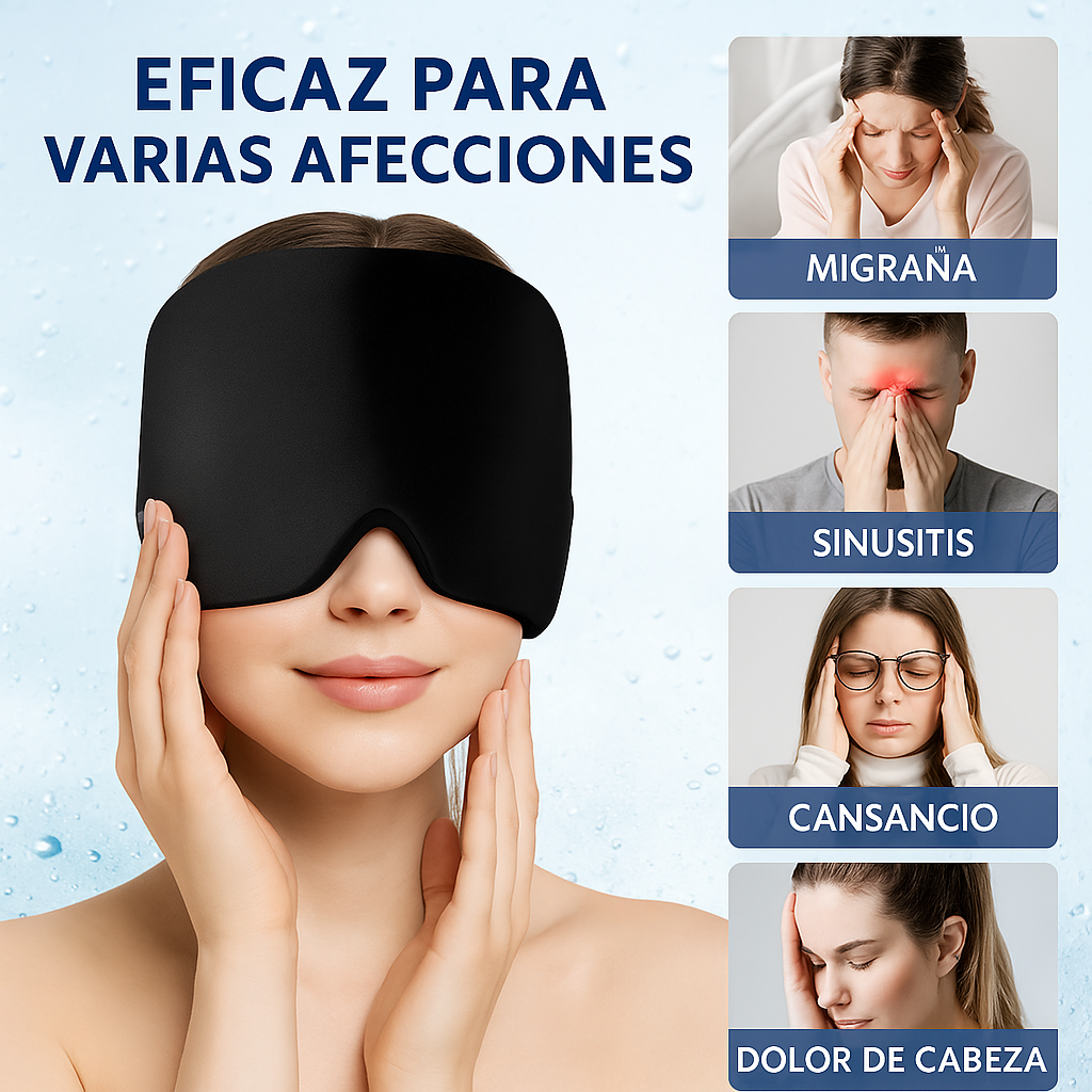 ¡GORRO PARA ALIVIAR MIGRAÑA Y ANSIEDAD!