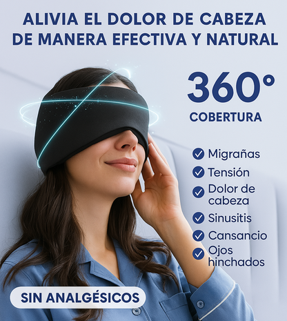 ¡GORRO PARA ALIVIAR MIGRAÑA Y ANSIEDAD!