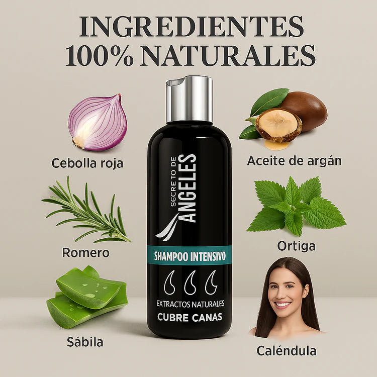 Shampoo Cubre Canas + 2 Obsequios