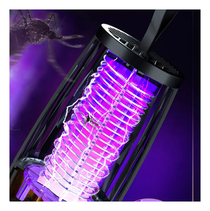 ¡LÁMPARA MATA MOSQUITOS LED RECARGABLE!