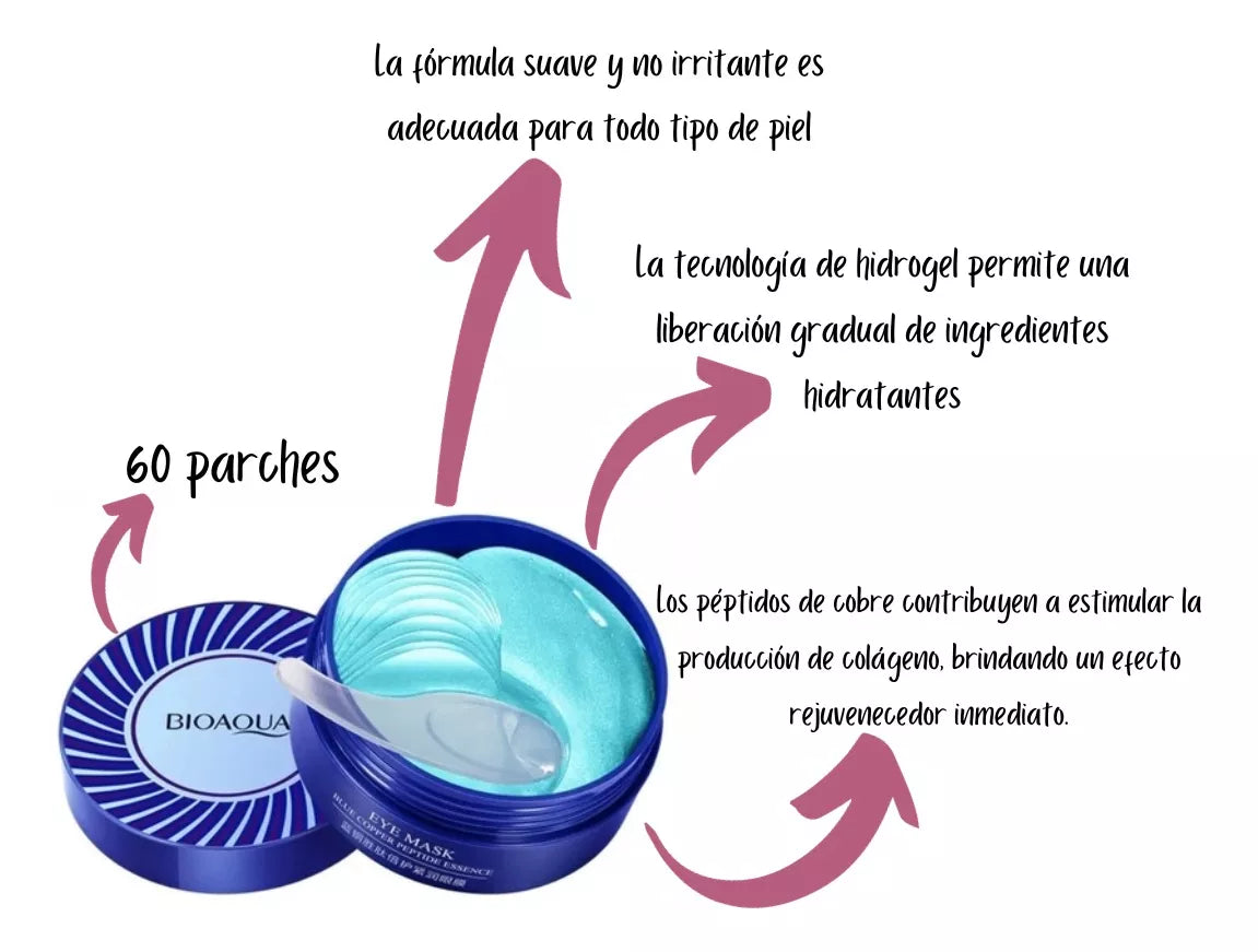 ¡PARCHES COLAGENO OJERAS MASCARILLA ALGAS!
