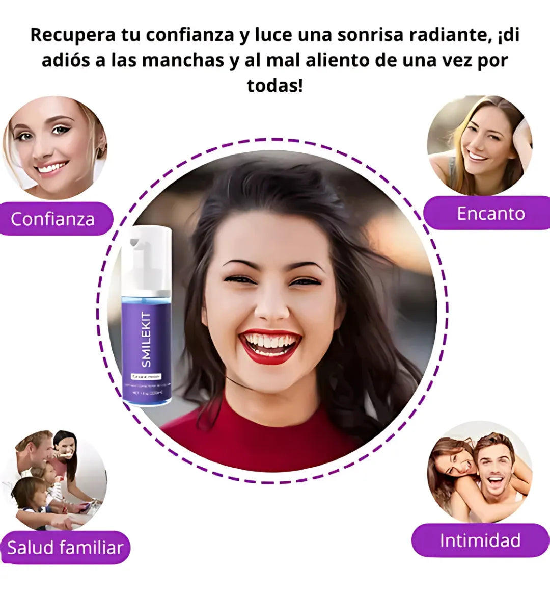 ¡SMILEKIT® BLANQUEADOR DENTAL!