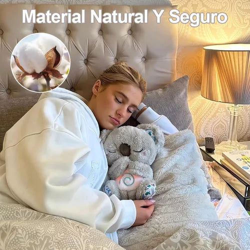 ¡PELUCHE KOALA QUE RESPIRA Y TRANQUILIZA!