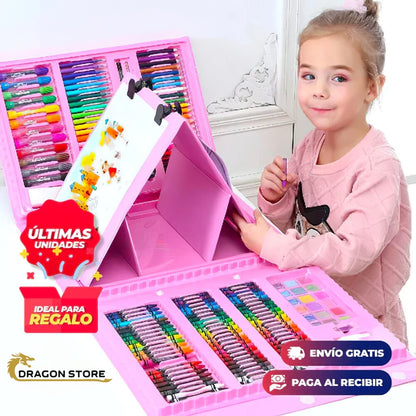 ¡SET DE ARTE DE 208 PIEZAS!