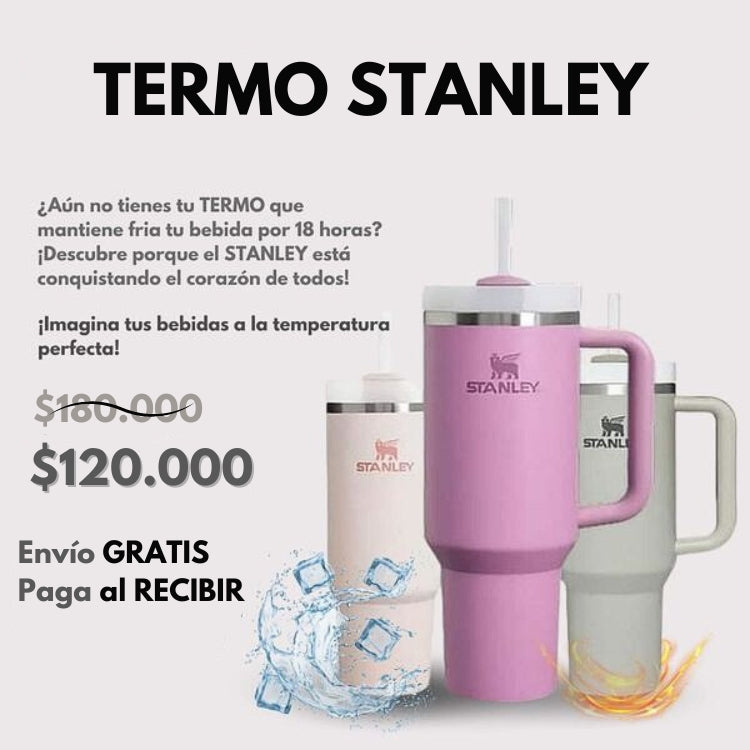¡TERMO STANLEY FRÍO-CALOR 40 onzas!