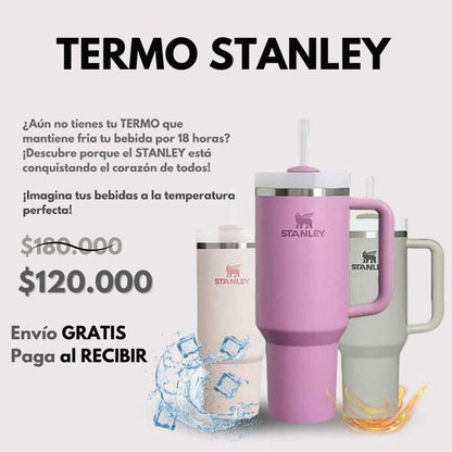 ¡TERMO STANLEY FRÍO-CALOR 40 onzas!