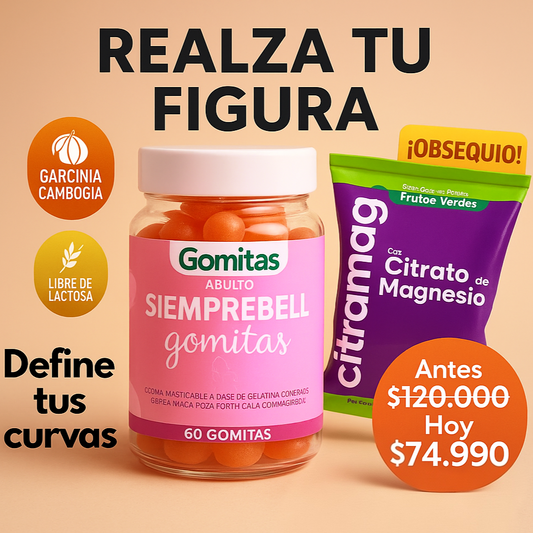 ¡GOMITAS BBL AGUAJE + OBSEQUIO!