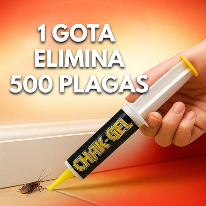 Chak Gel Elimina Cucarachas 2x1 | 14g c/u