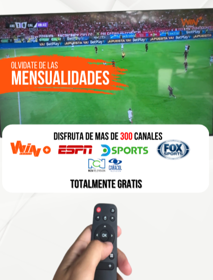¡ADAPTADOR A SMART TV +2000 CANALES GRATIS!