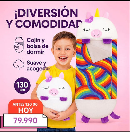 ¡HAPPY NAPPERS 130cm x 60cm BOLSA DE DORMIR!