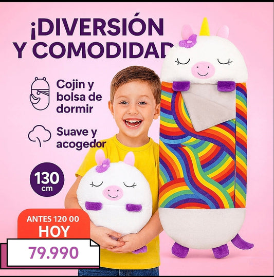 ¡HAPPY NAPPERS 130cm x 60cm BOLSA DE DORMIR!