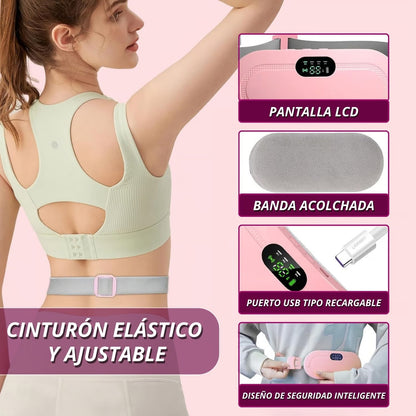 ¡ALMOHADILLA TÉRMICA PARA ALIVIAR LOS CÓLICOS Y DOLORES!