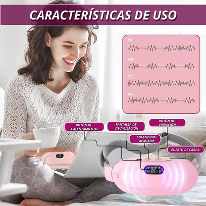 ¡ALMOHADILLA TÉRMICA PARA ALIVIAR LOS CÓLICOS Y DOLORES!